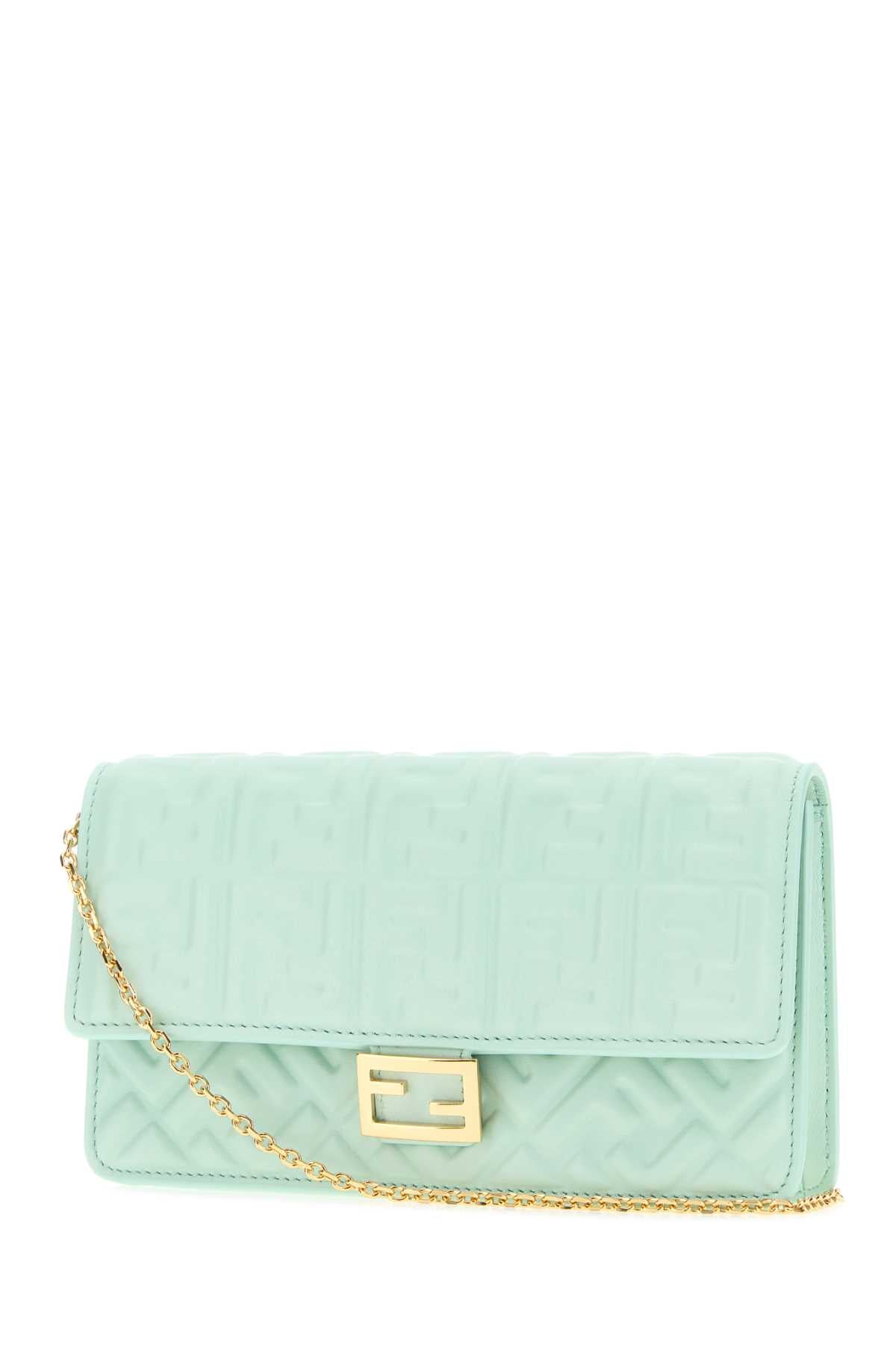 Fendi Men Tiffany Nappa Leather Baguette Wallet FENDI