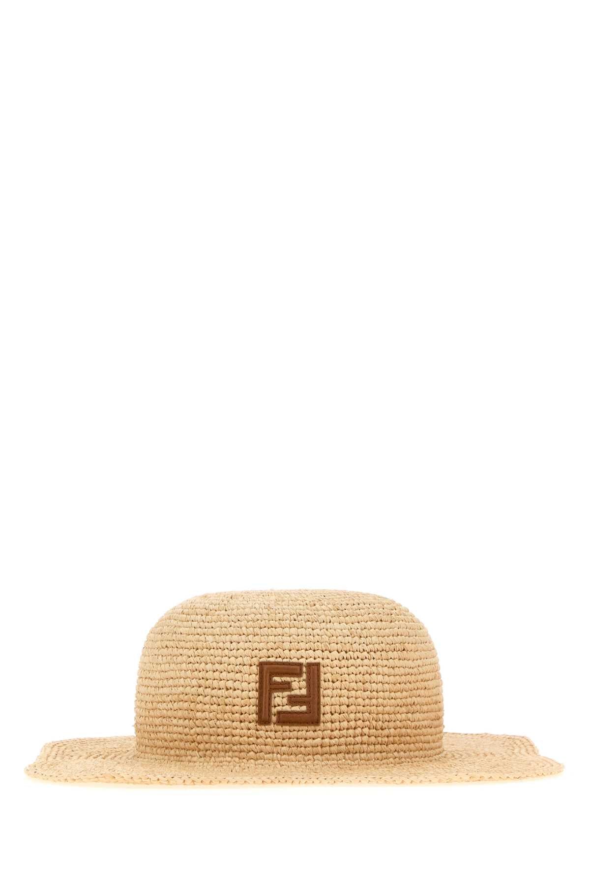 Fendi Women Raffia Hat FENDI