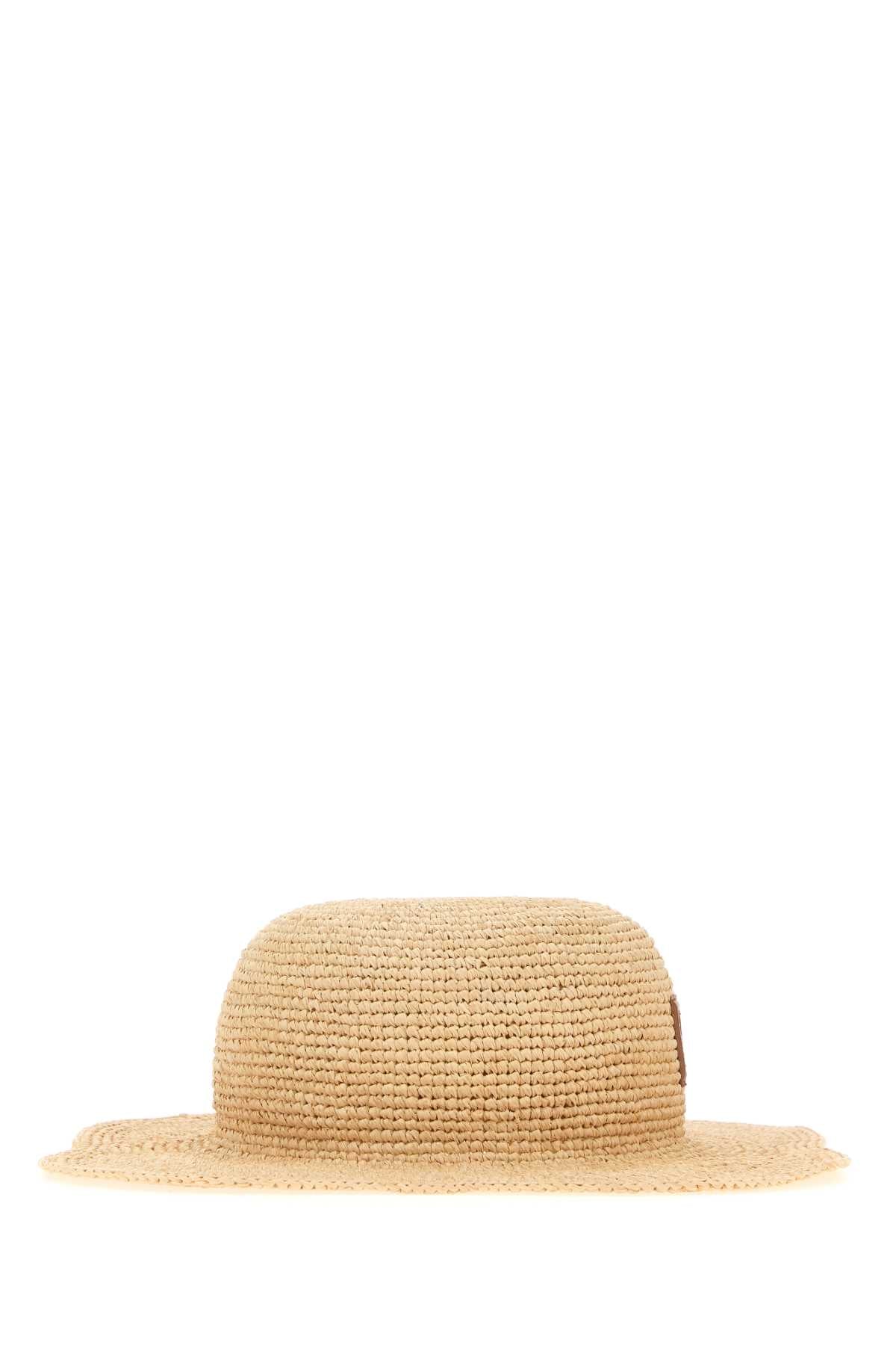 Fendi Women Raffia Hat FENDI
