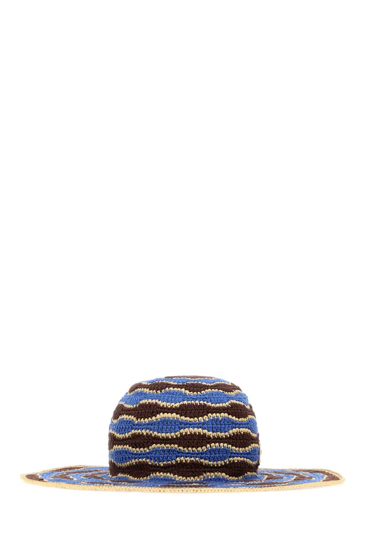 Fendi Women Embroidered Crochet Hat FENDI