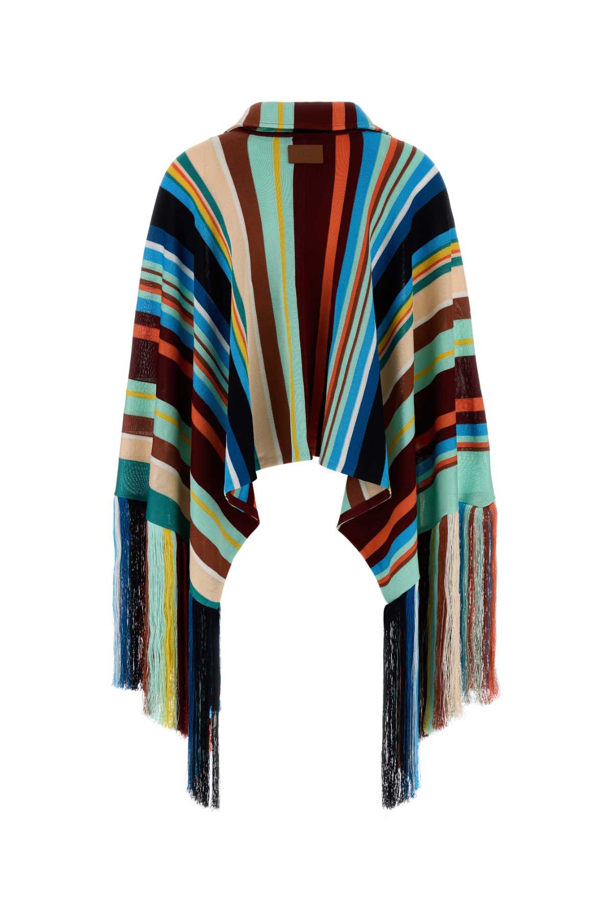 Fendi Women Embroidered Knit Poncho FENDI