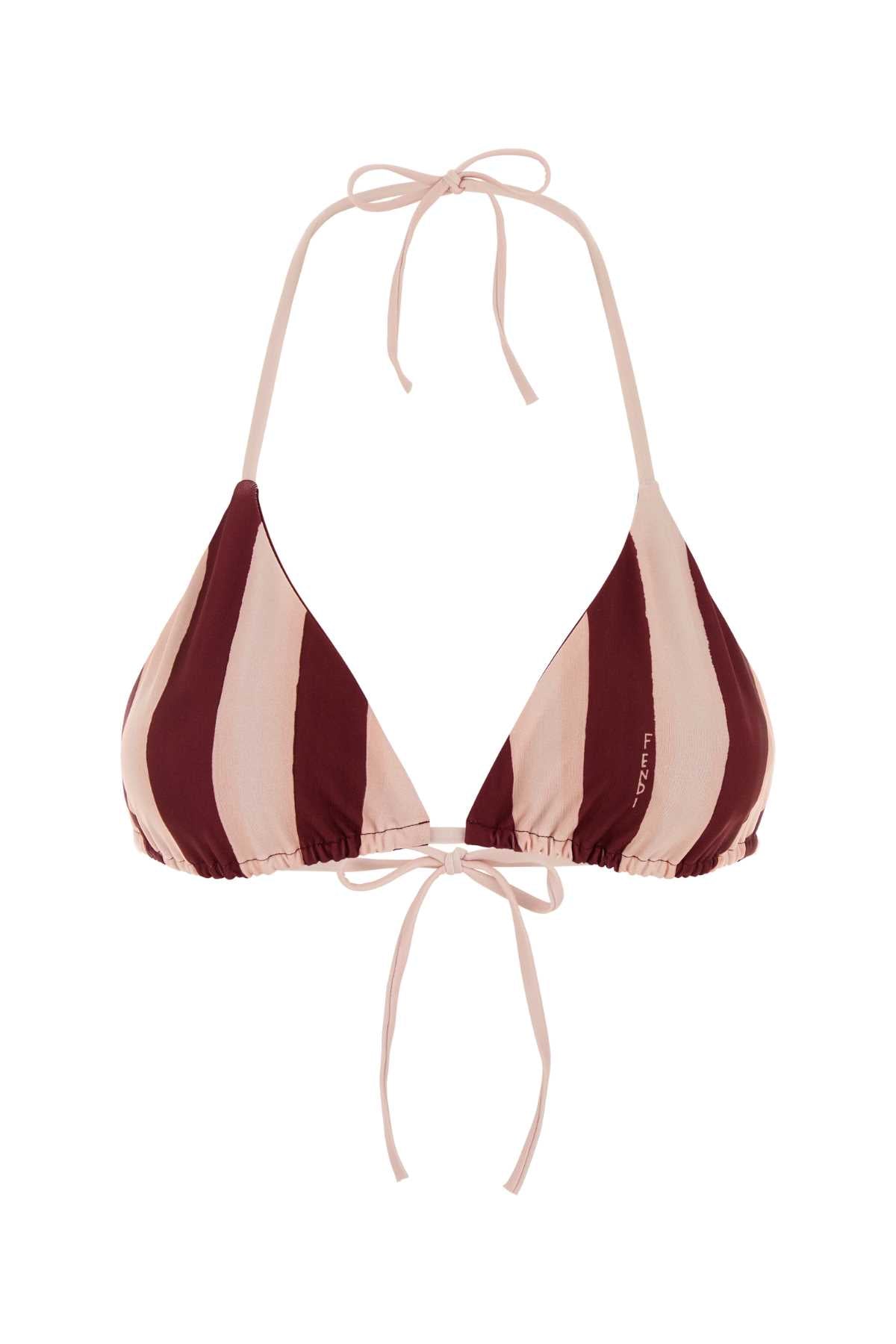 Fendi Women Printed Lycraâ® Bikini Top FENDI