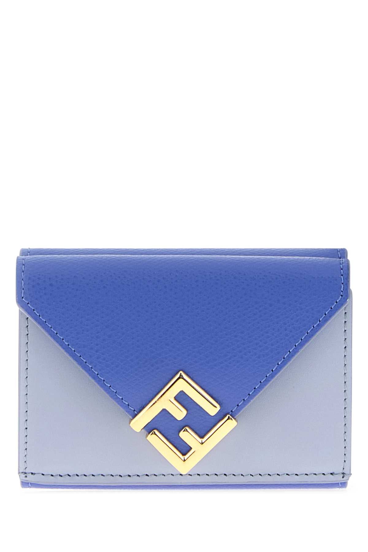 Fendi Women Two-Tone Leather Wallet FENDI