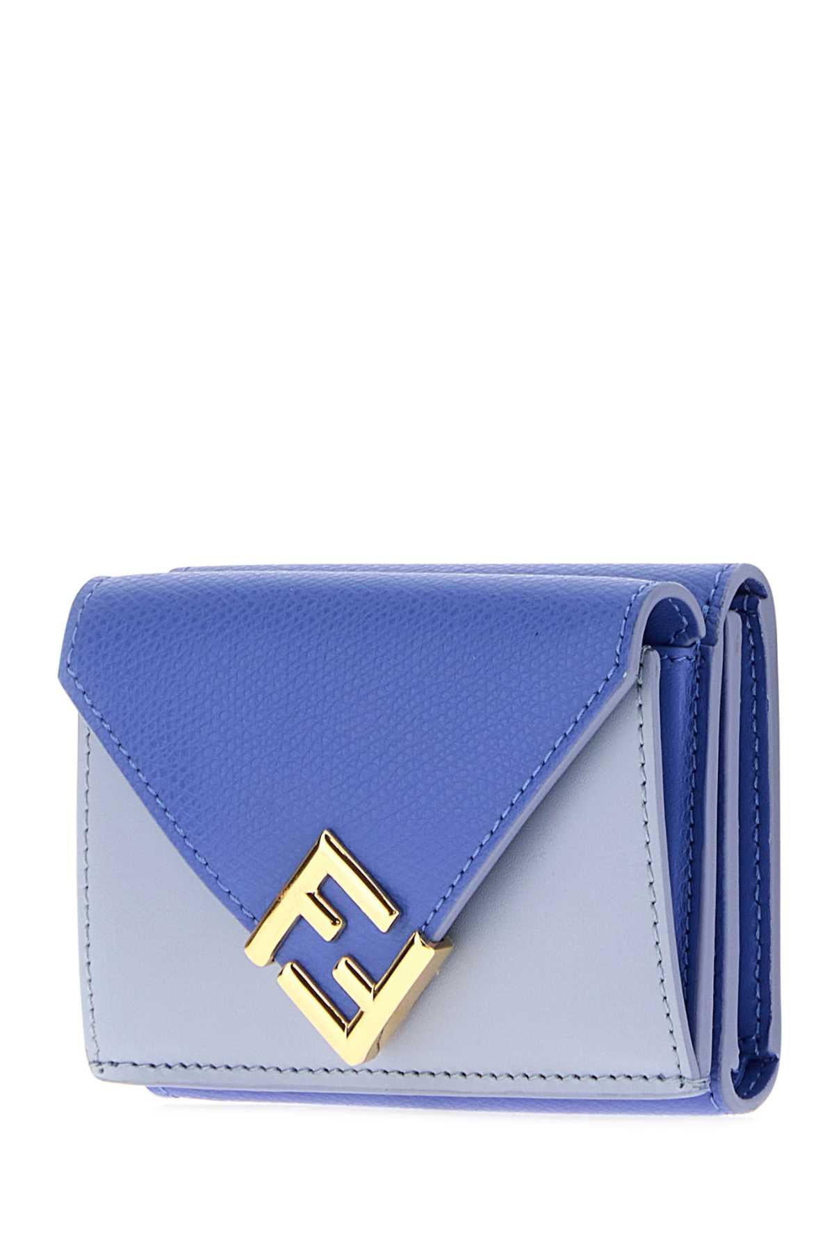 Fendi Women Two-Tone Leather Wallet FENDI