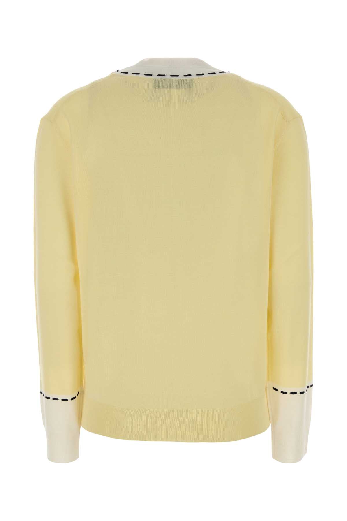 Fendi Women Yellow Wool Blend Sweater FENDI