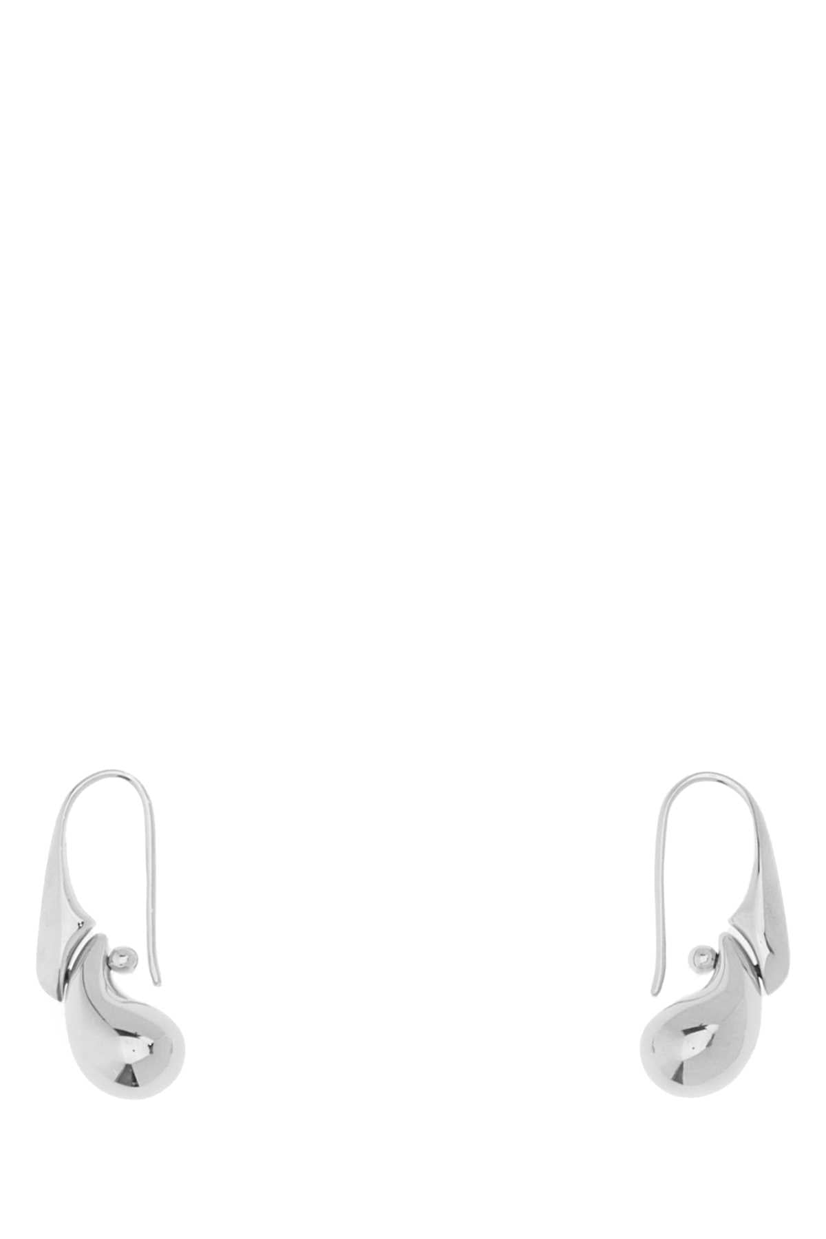 Bottega Veneta Women Silver Drop Earrings BOTTEGA VENETA