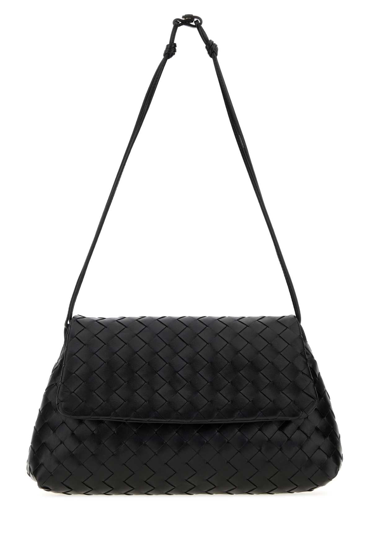 Bottega Veneta Women Black Leather Clutch BOTTEGA VENETA