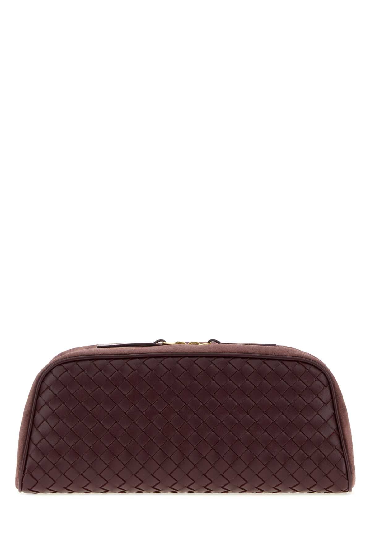 Bottega Veneta Women Grape Leather Large Nodo Clutch BOTTEGA VENETA