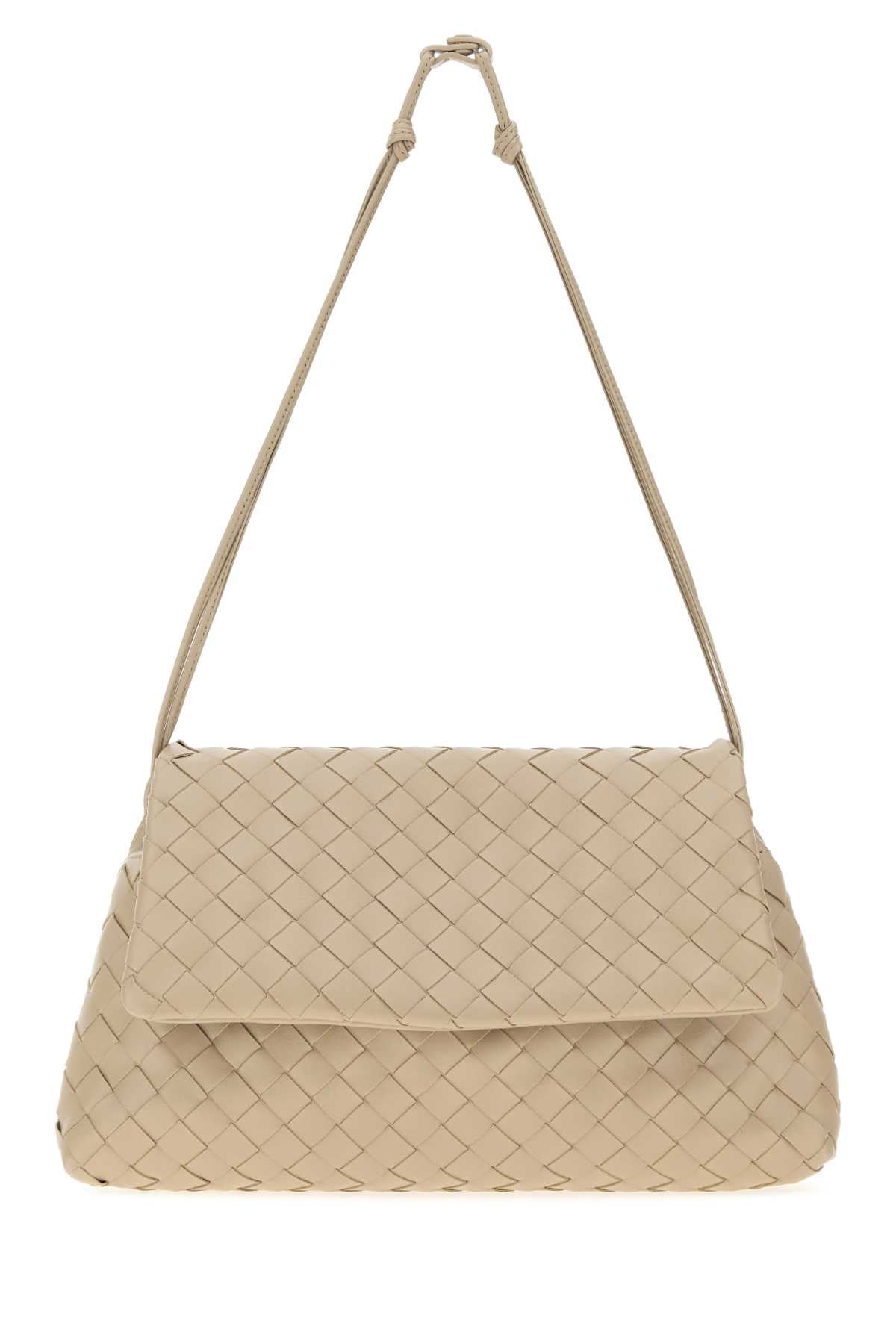 Bottega Veneta Women Sand Leather Clutch BOTTEGA VENETA