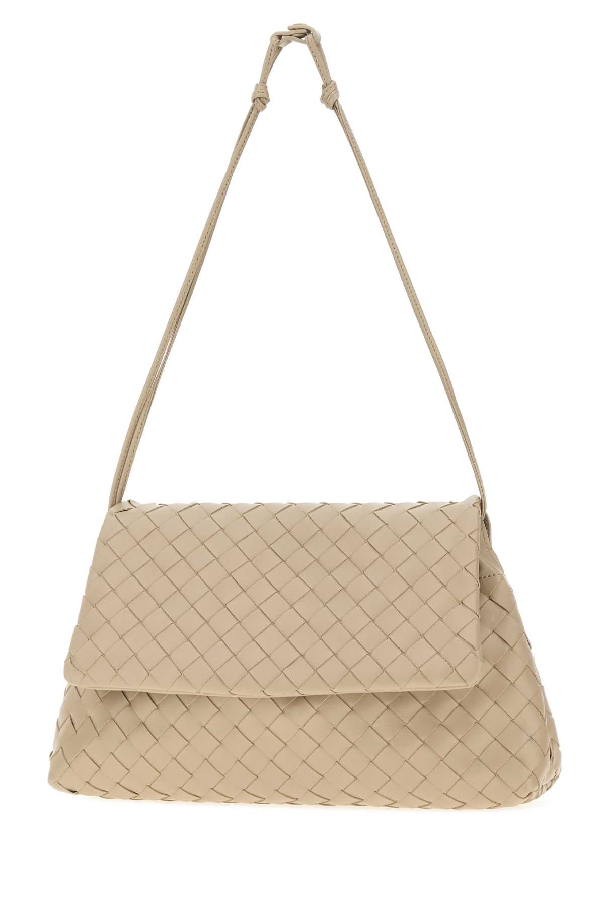 Bottega Veneta Women Sand Leather Clutch BOTTEGA VENETA