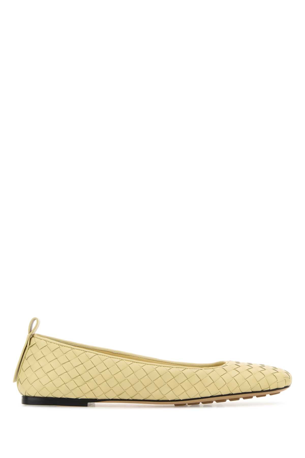 Bottega Veneta Women Yellow Leather Charlotte Ballerinas BOTTEGA VENETA