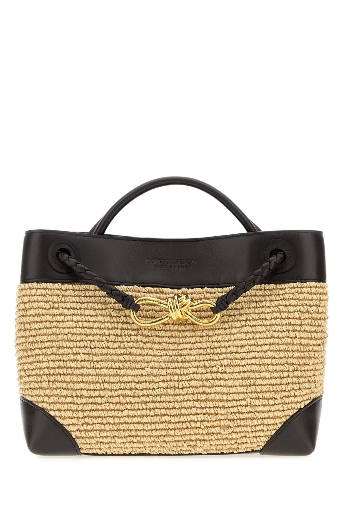 Bottega Veneta Women Raffia Small Andiamo Handbag BOTTEGA VENETA
