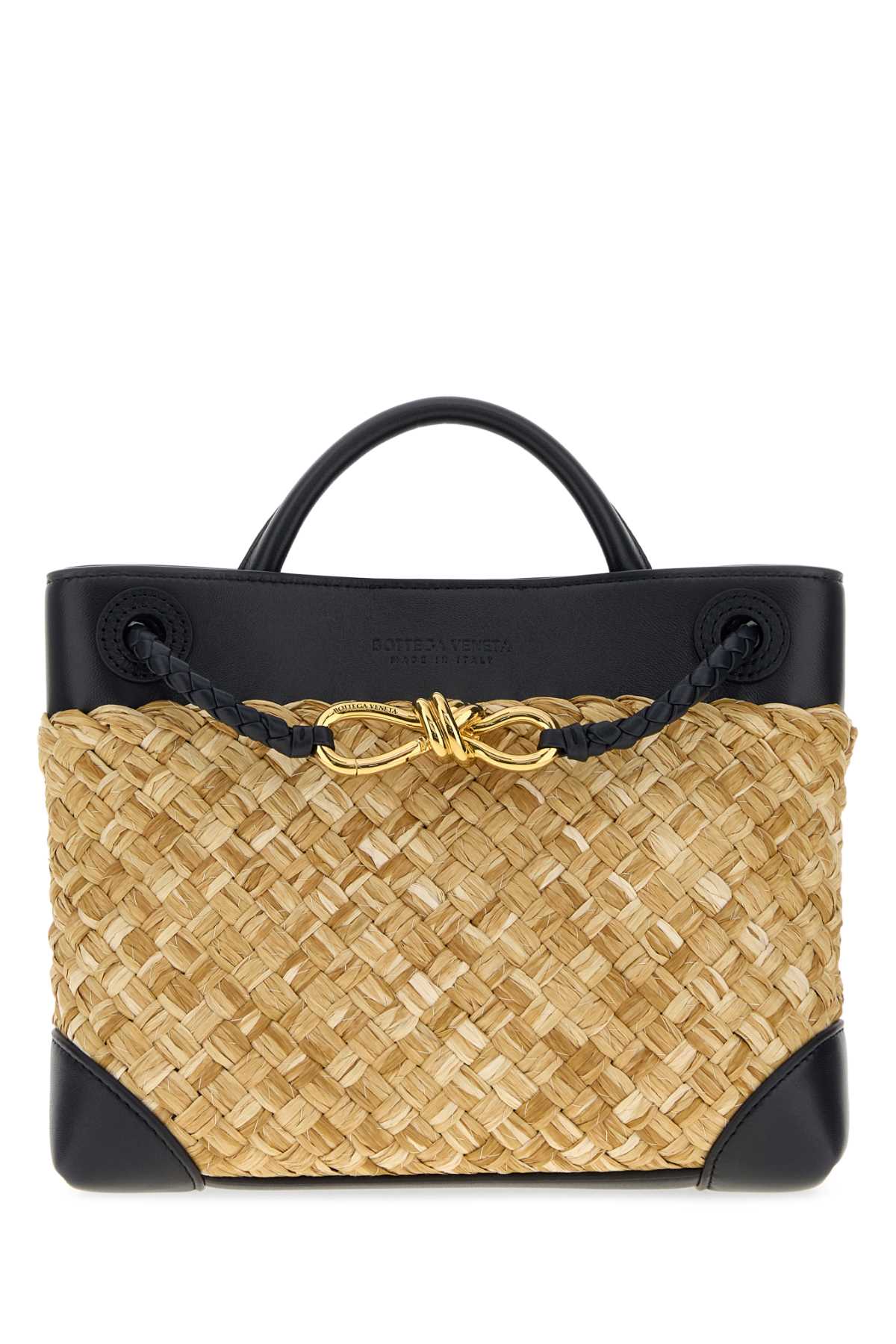 Bottega Veneta Women Raffia Small Andiamo Handbag BOTTEGA VENETA
