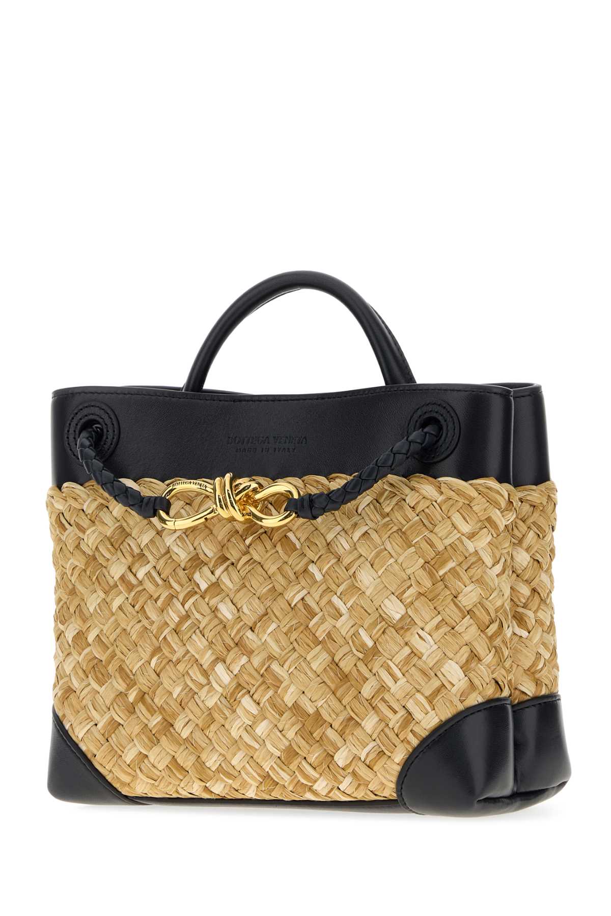 Bottega Veneta Women Raffia Small Andiamo Handbag BOTTEGA VENETA