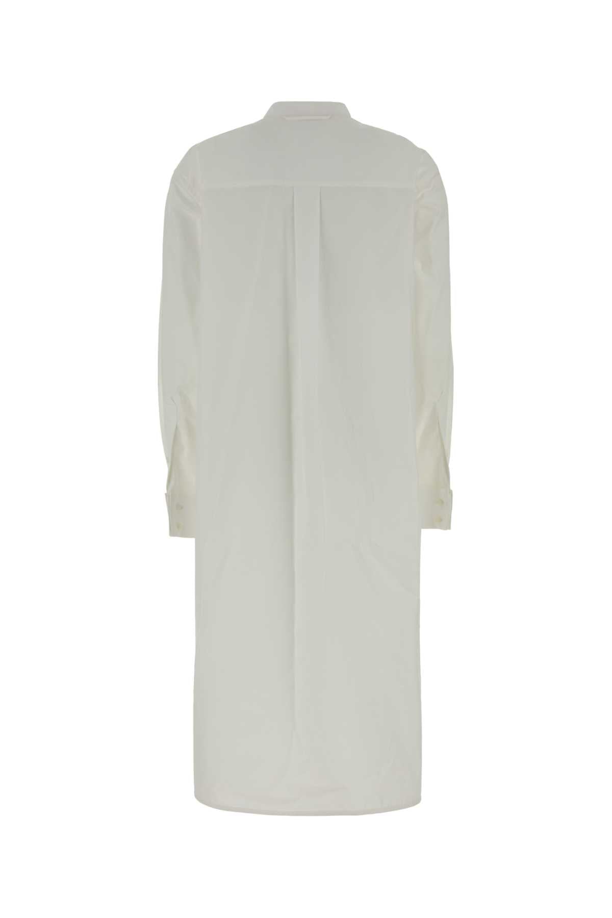Bottega Veneta Women White Poplin Oversize Shirt BOTTEGA VENETA