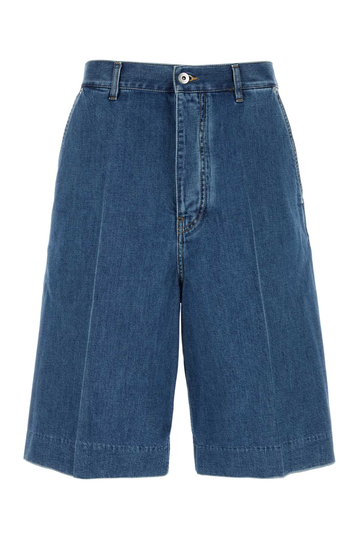 Bottega Veneta Men Denim Bermuda Shorts BOTTEGA VENETA