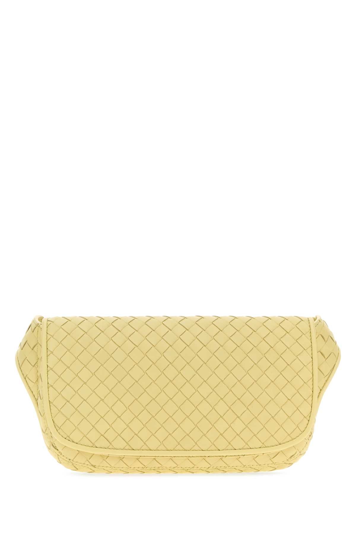 Bottega Veneta Men Yellow Leather Veneto Belt Bag BOTTEGA VENETA