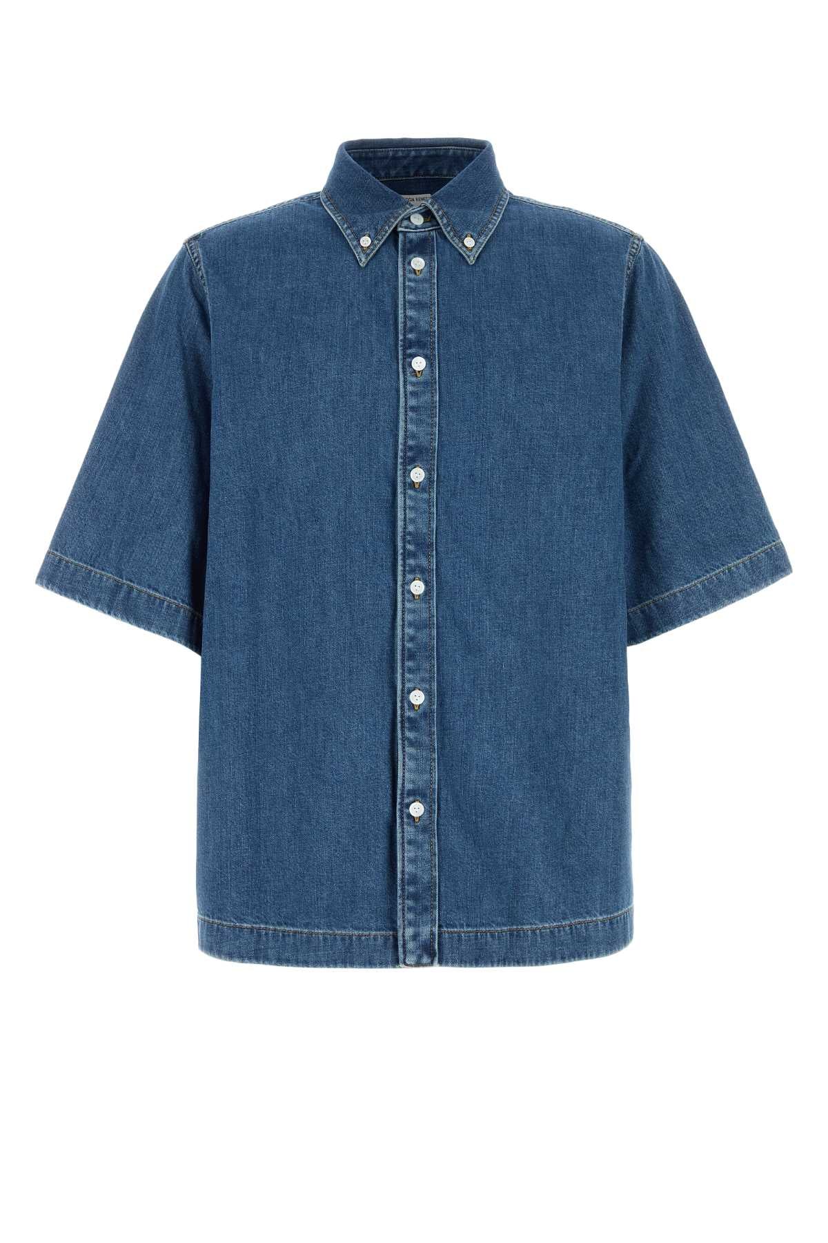 Bottega Veneta Men Denim Shirt Ls BOTTEGA VENETA