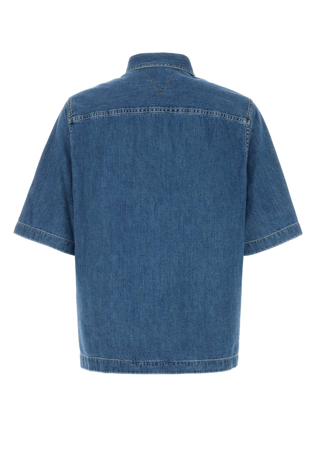 Bottega Veneta Men Denim Shirt Ls BOTTEGA VENETA