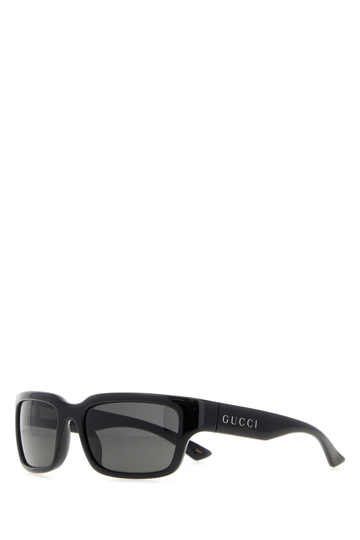 Gucci Men Black Acetate Sunglasses GUCCI