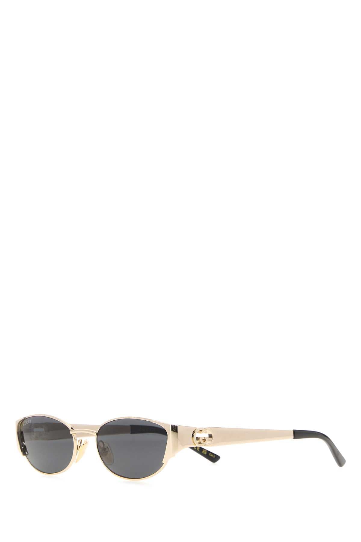 Gucci Women Gold Metal Sunglasses GUCCI