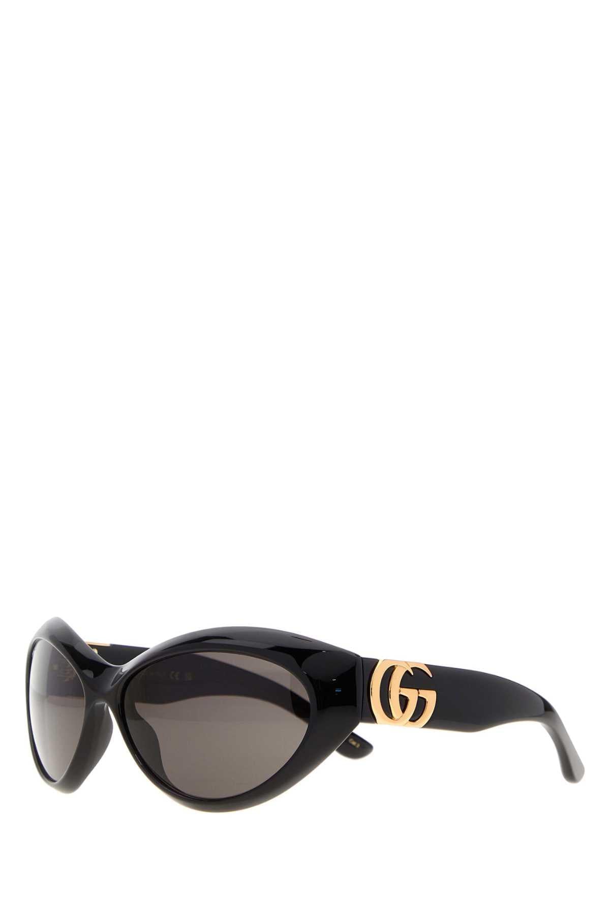 Gucci Women Black Acetate Sunglasses GUCCI
