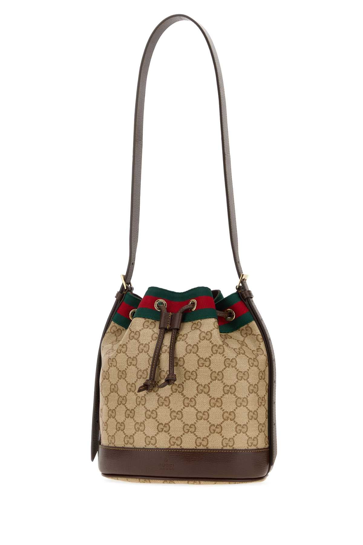 Gucci Women Gg Canvas Gucci Venice Bucket Bag GUCCI