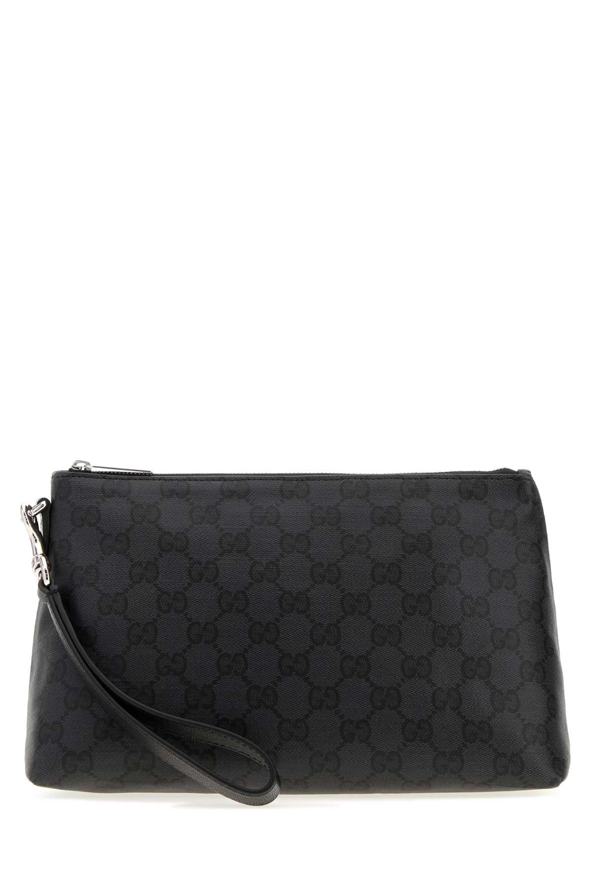 Gucci Men Gg Canvas Small Gucci Essence Classic Clutch GUCCI
