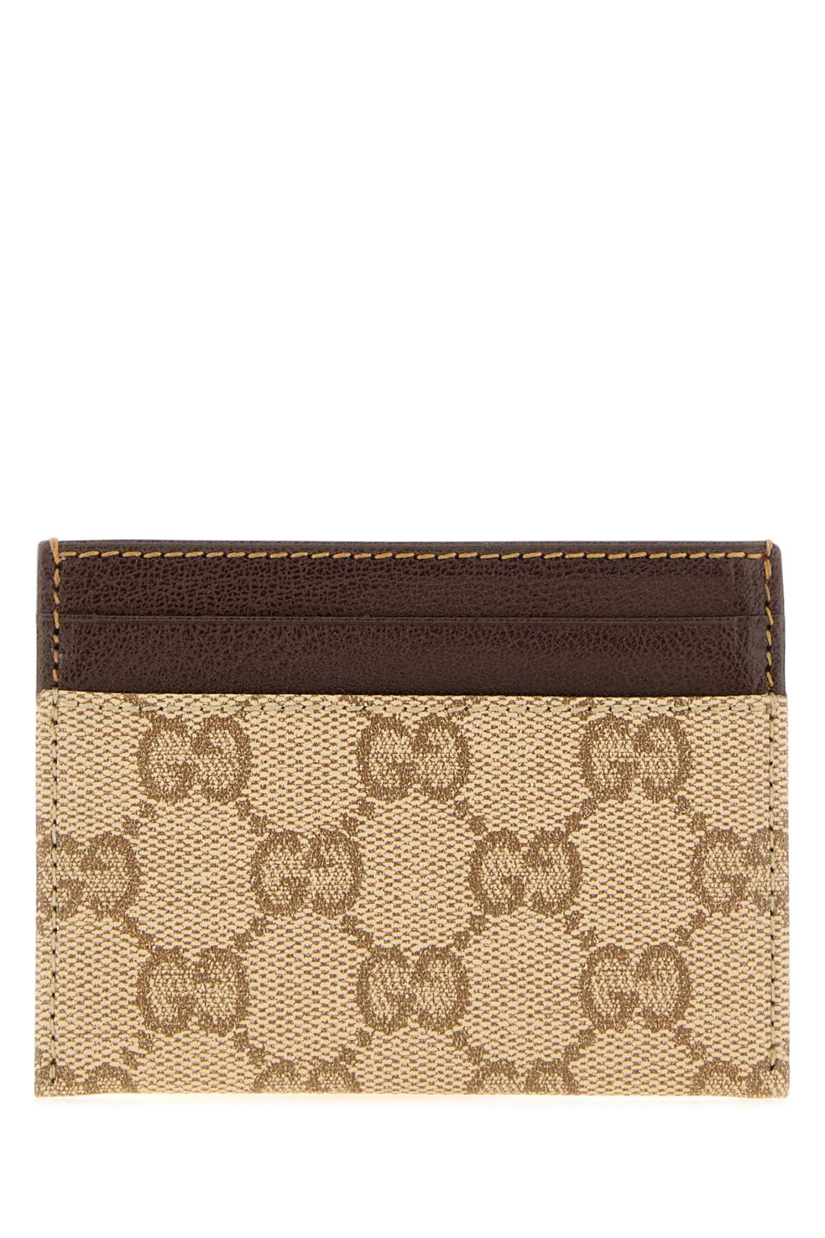 Gucci Men Gg Canvas Gucci Essence Classic Card Holder GUCCI