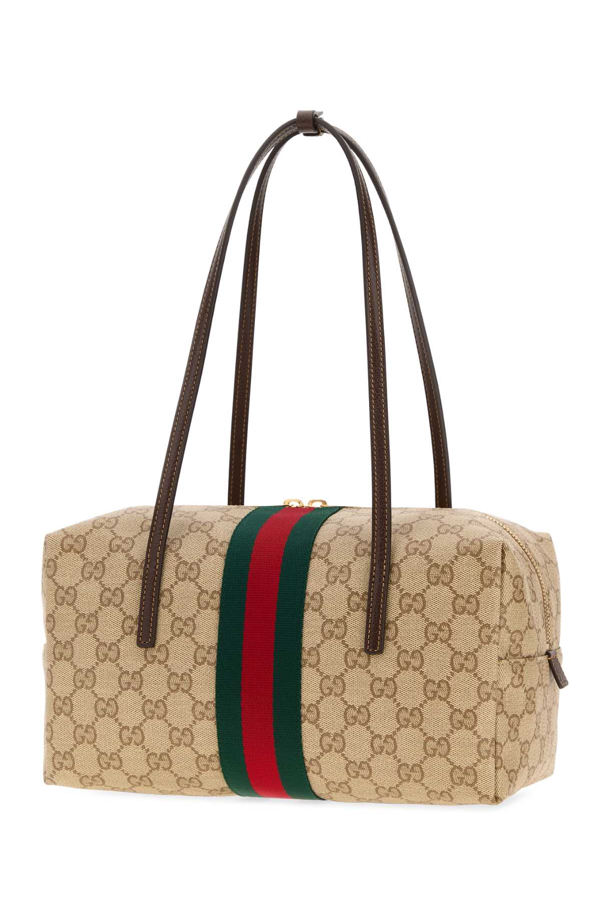 Gucci Women Gg Canvas Medium Gucci Melrose Shoulder Bag GUCCI