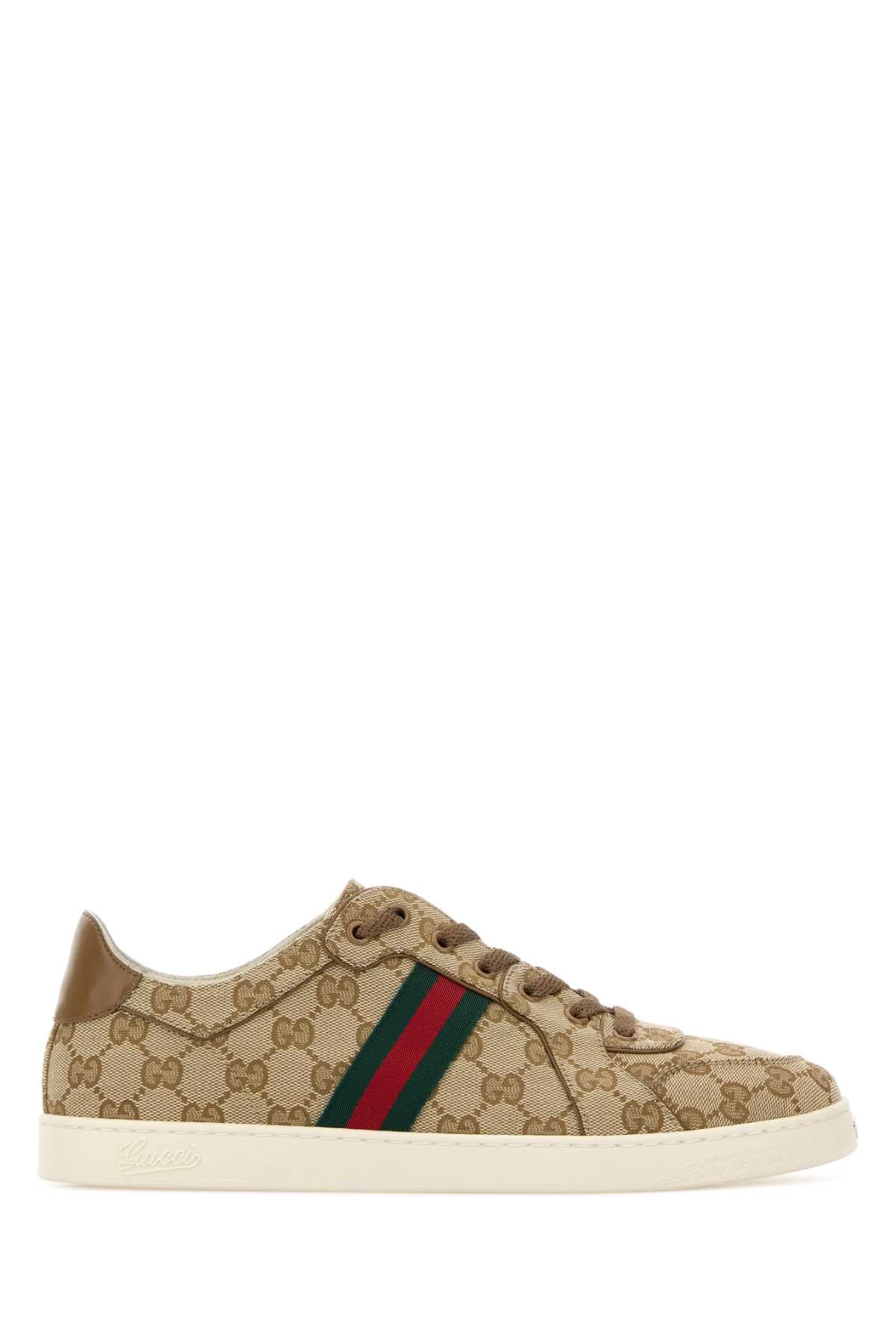 Gucci Men Gg Fabric Stretch Sneakers GUCCI