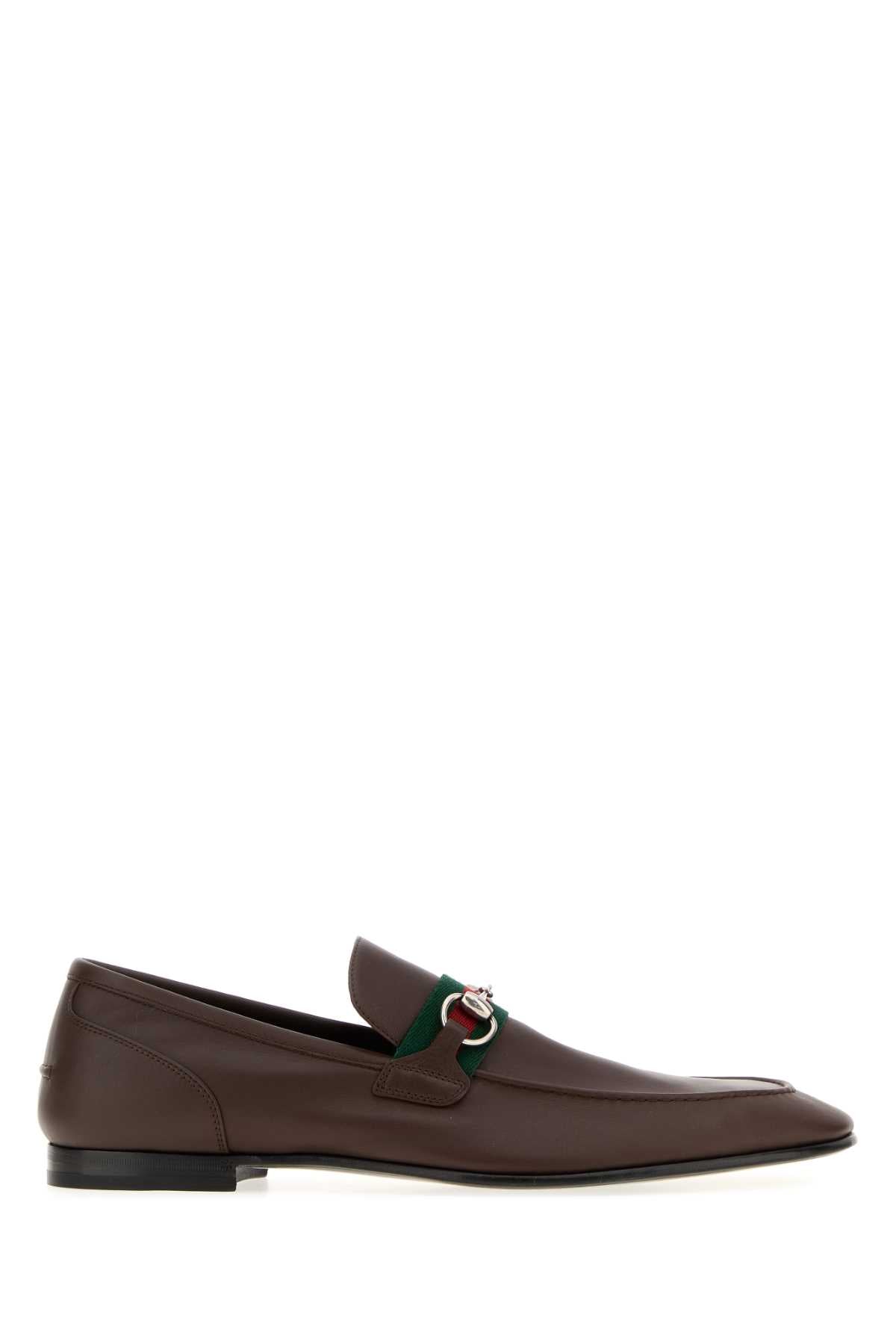 Gucci Men Moccasin Leather, L. GUCCI
