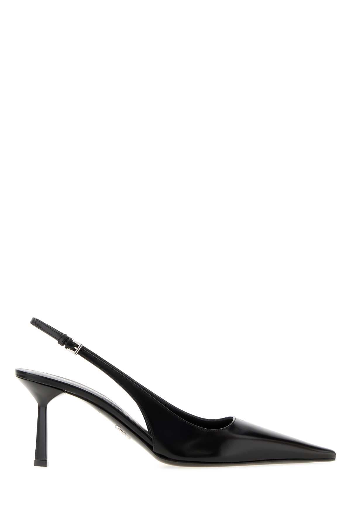 Prada Women Black Leather Pumps PRADA