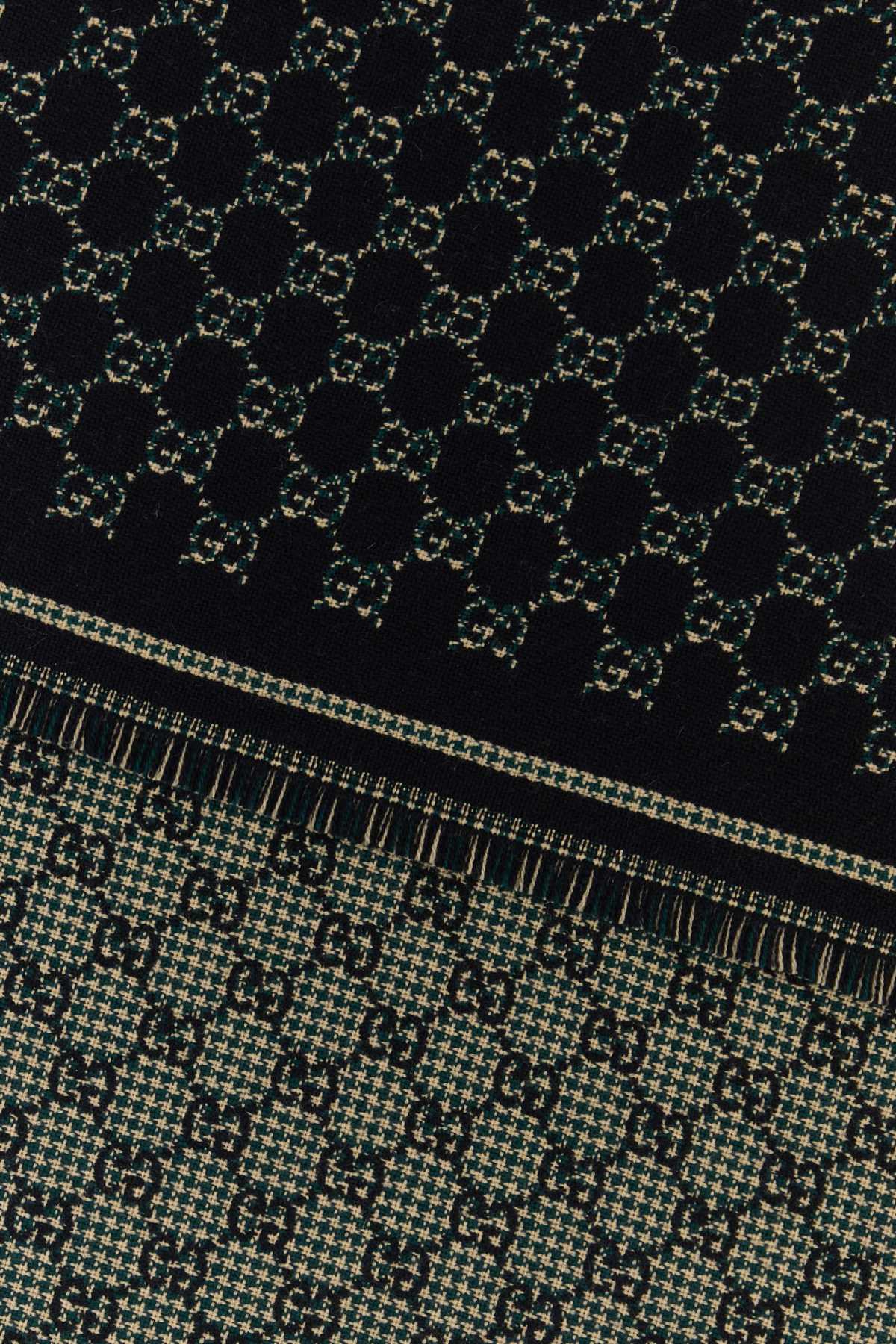 Gucci Men Gg Jacquard Scarf GUCCI