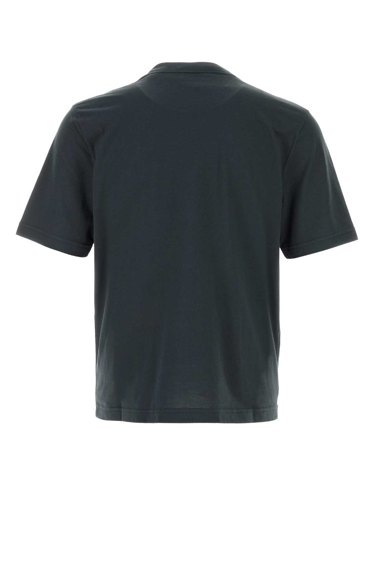 Gucci Men Charcoal Jersey T-Shirt GUCCI