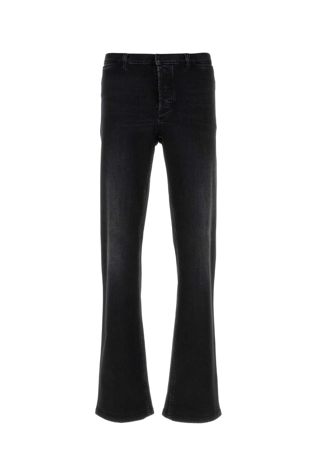 Gucci Men Black Stretch Denim Jeans GUCCI