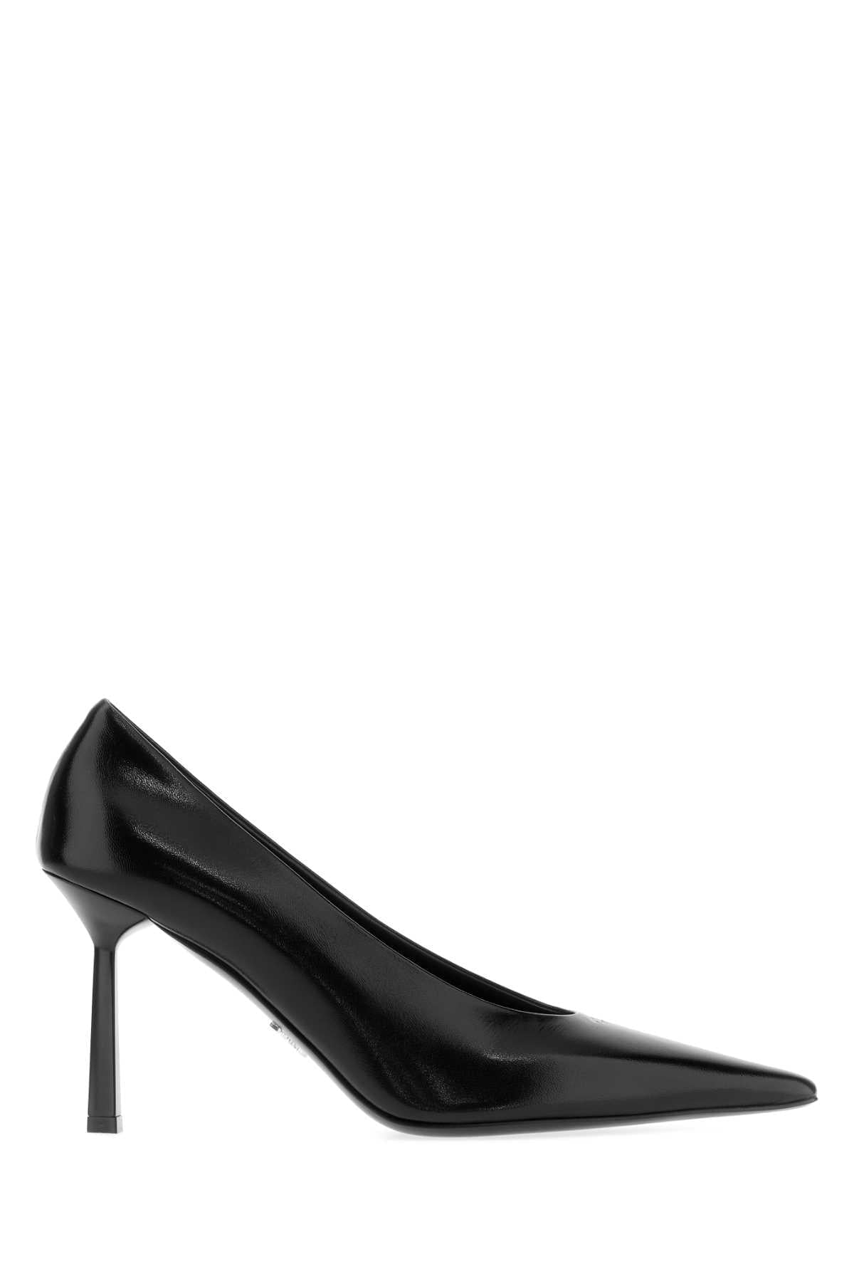 Prada Women Black Leather Pumps PRADA