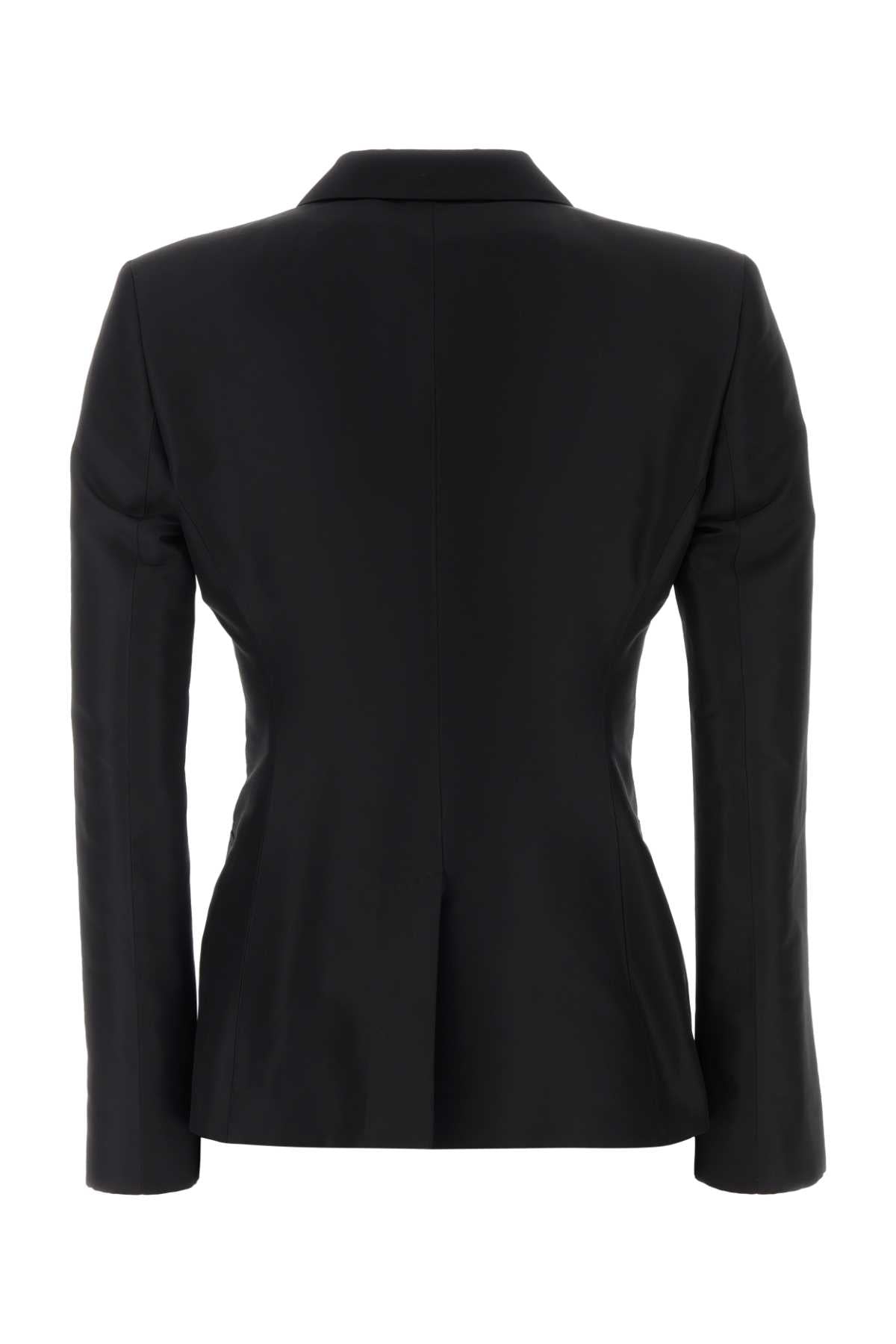 Gucci Women Black Faille Blazer GUCCI