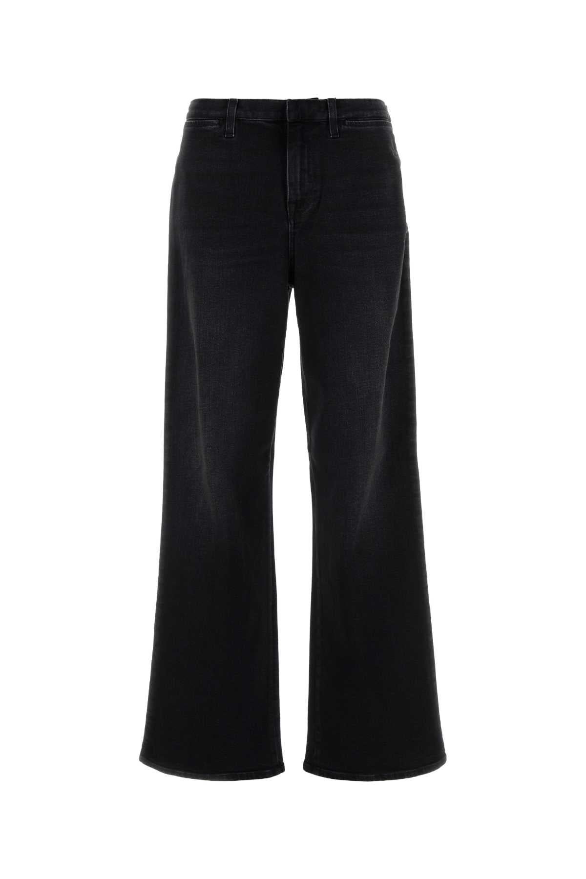 Gucci Women Black Stretch Denim Jeans GUCCI