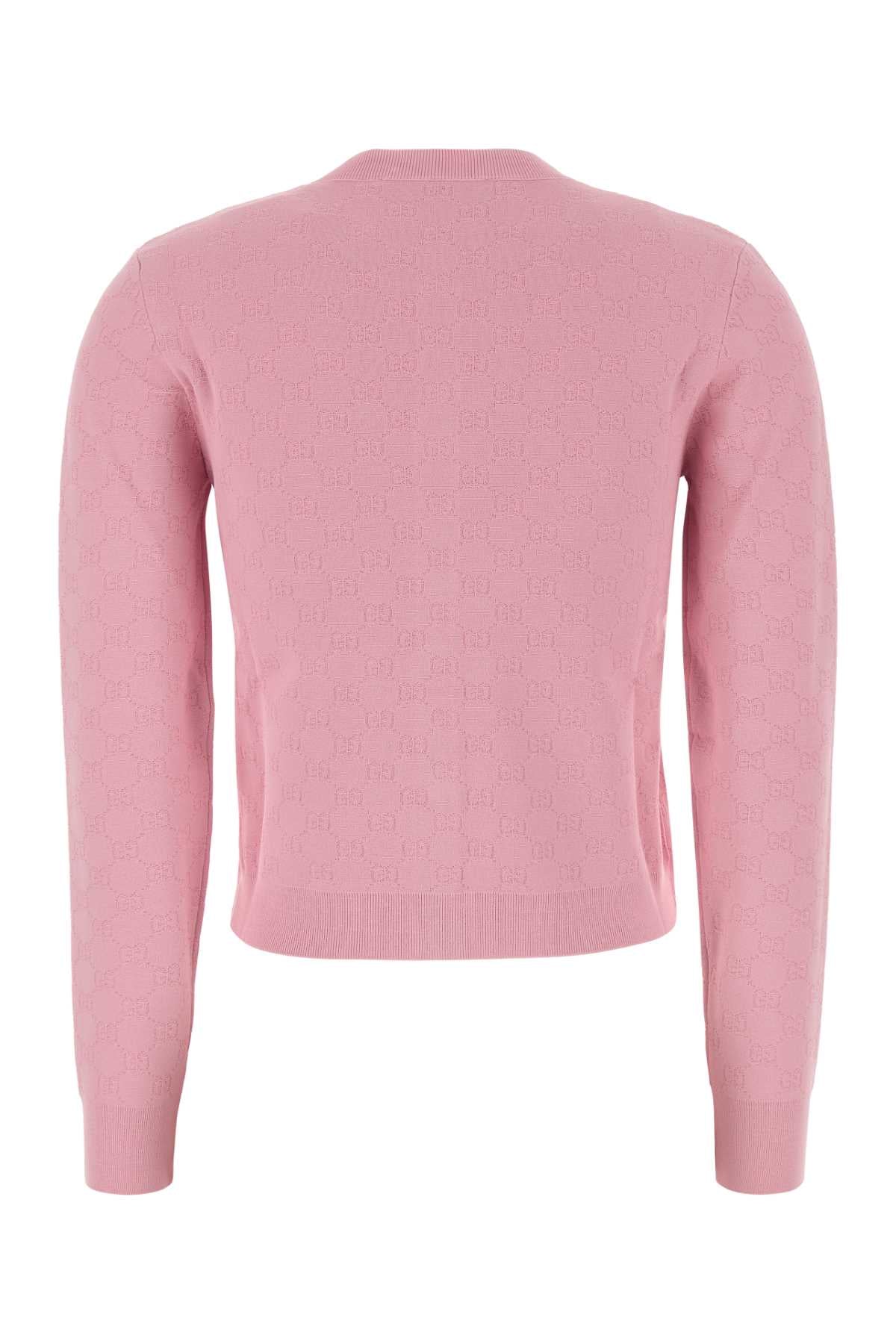 Gucci Women Pink Knit Cardigan GUCCI