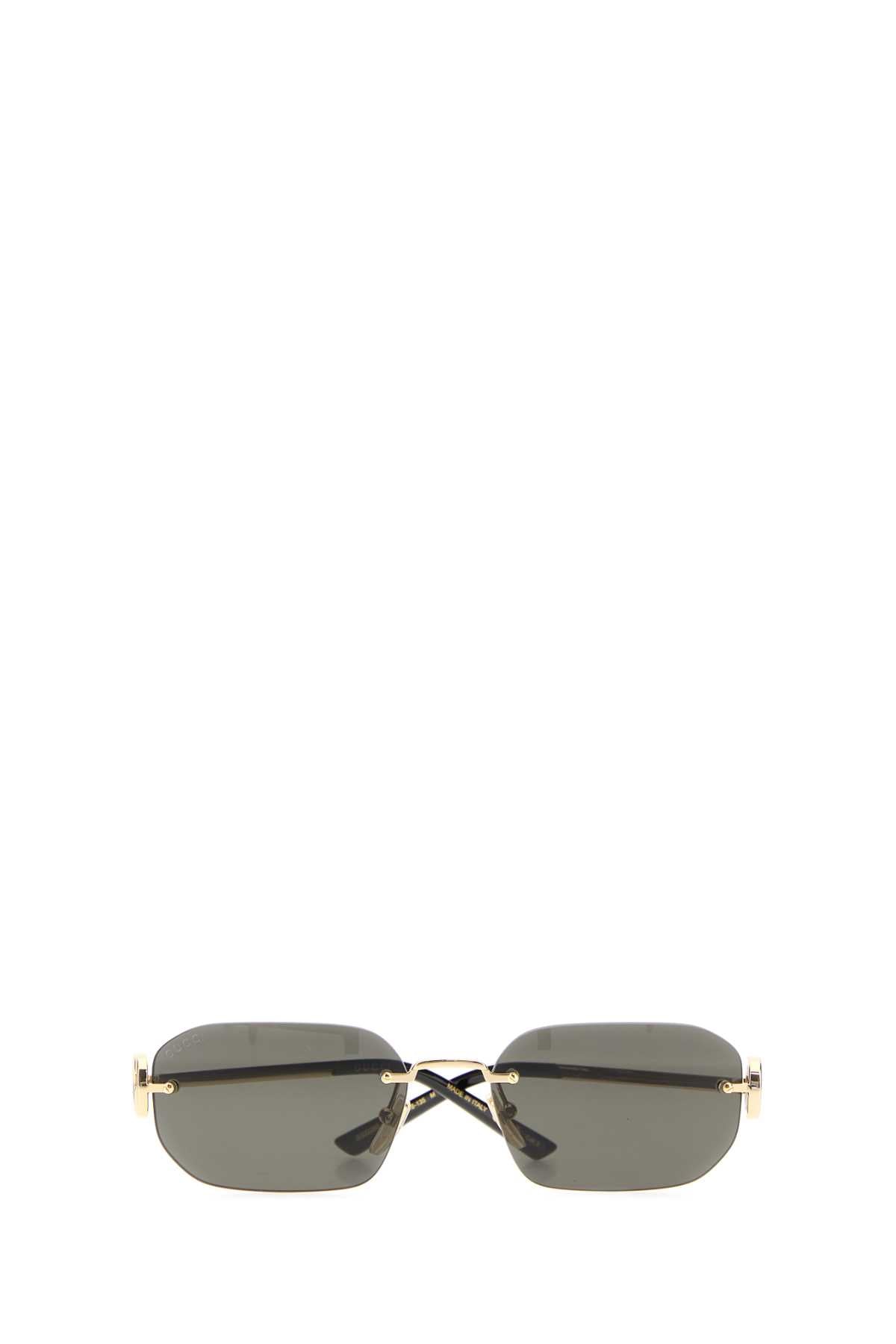 Gucci Women Gold Metal Sunglasses GUCCI