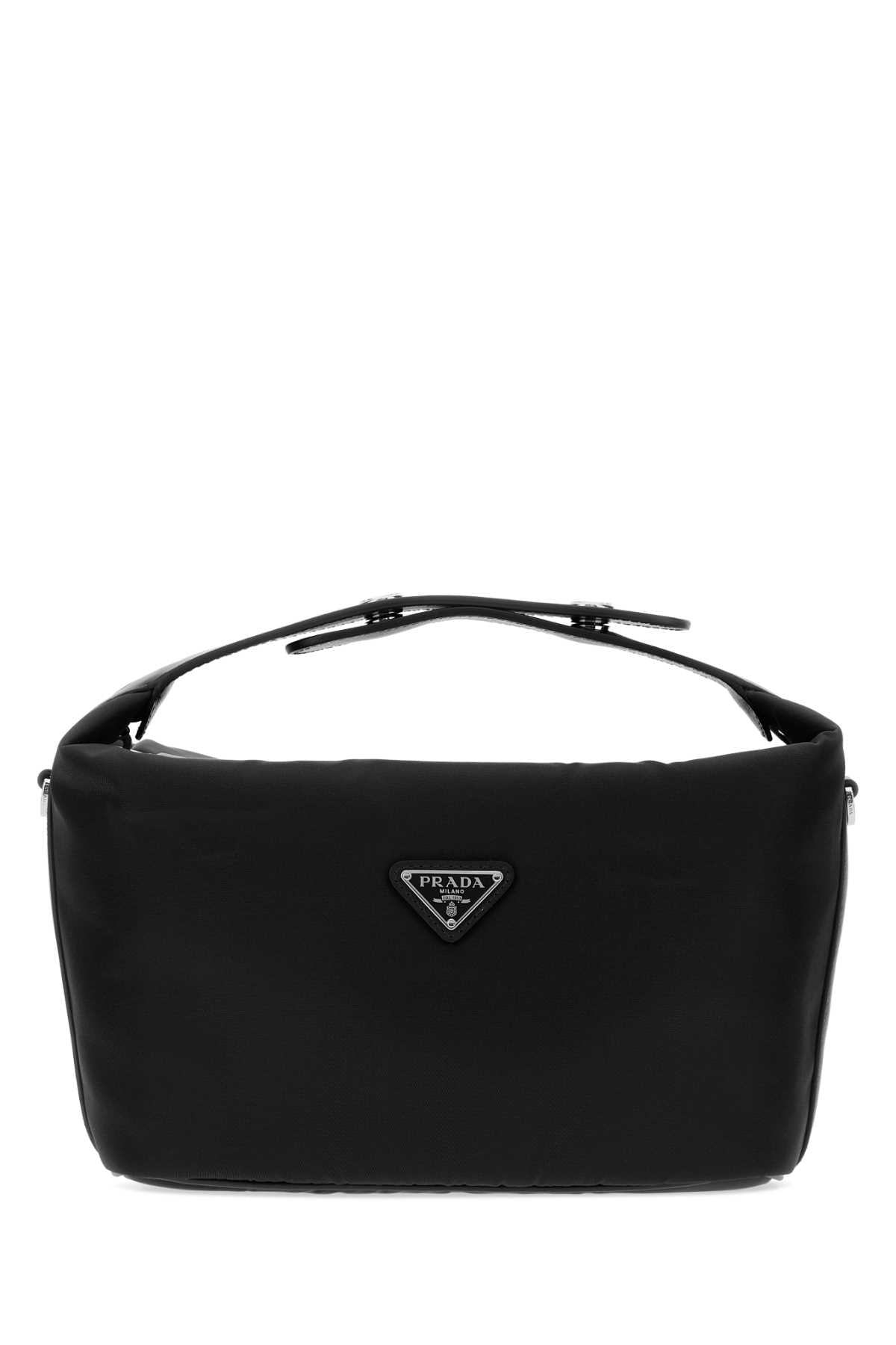 Prada Women Black Re-Nylon Mini Prada Cherie Handbag PRADA