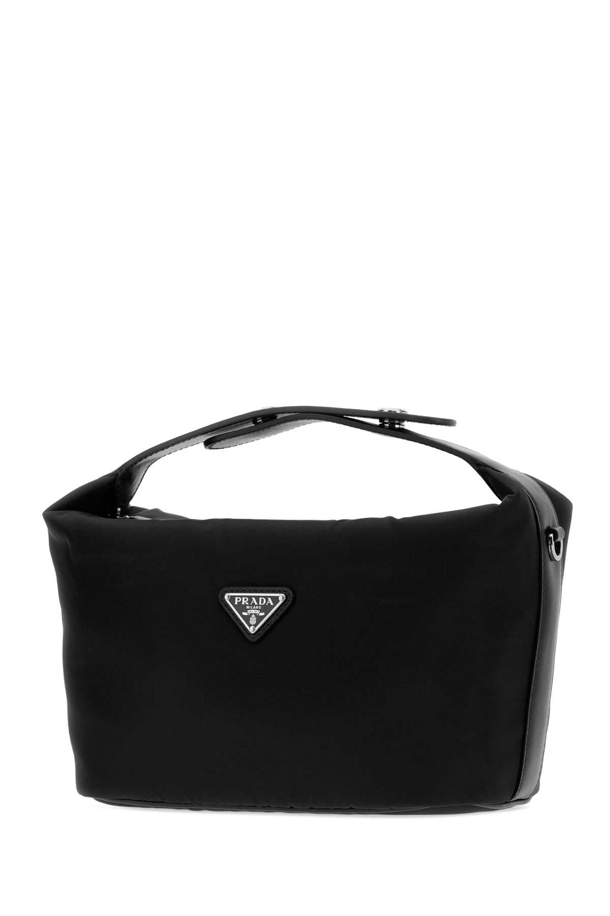 Prada Women Black Re-Nylon Mini Prada Cherie Handbag PRADA