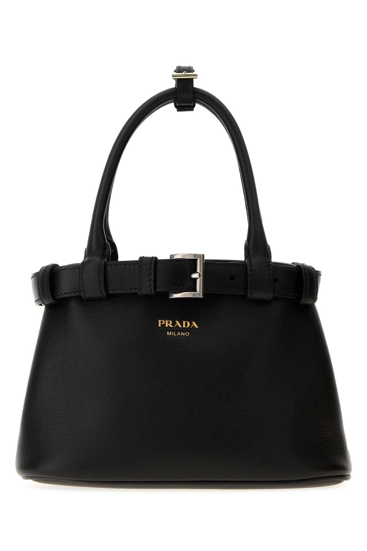 Prada Women Black Leather Handbag PRADA