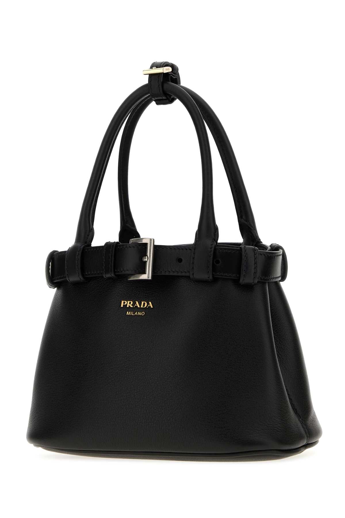Prada Women Black Leather Handbag PRADA