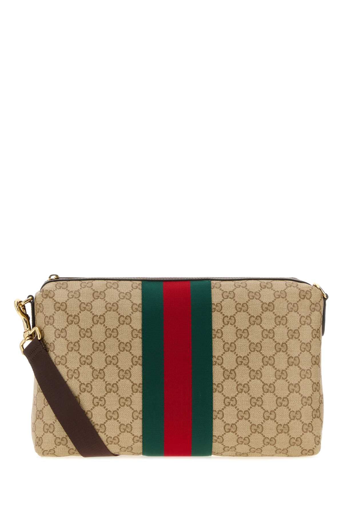Gucci Men Gg Fabric Clutch GUCCI