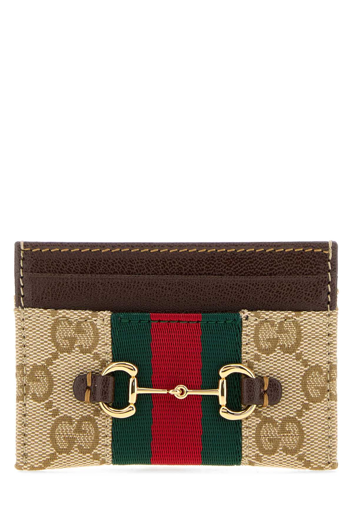 Gucci Women Gg Fabric Card Holder GUCCI