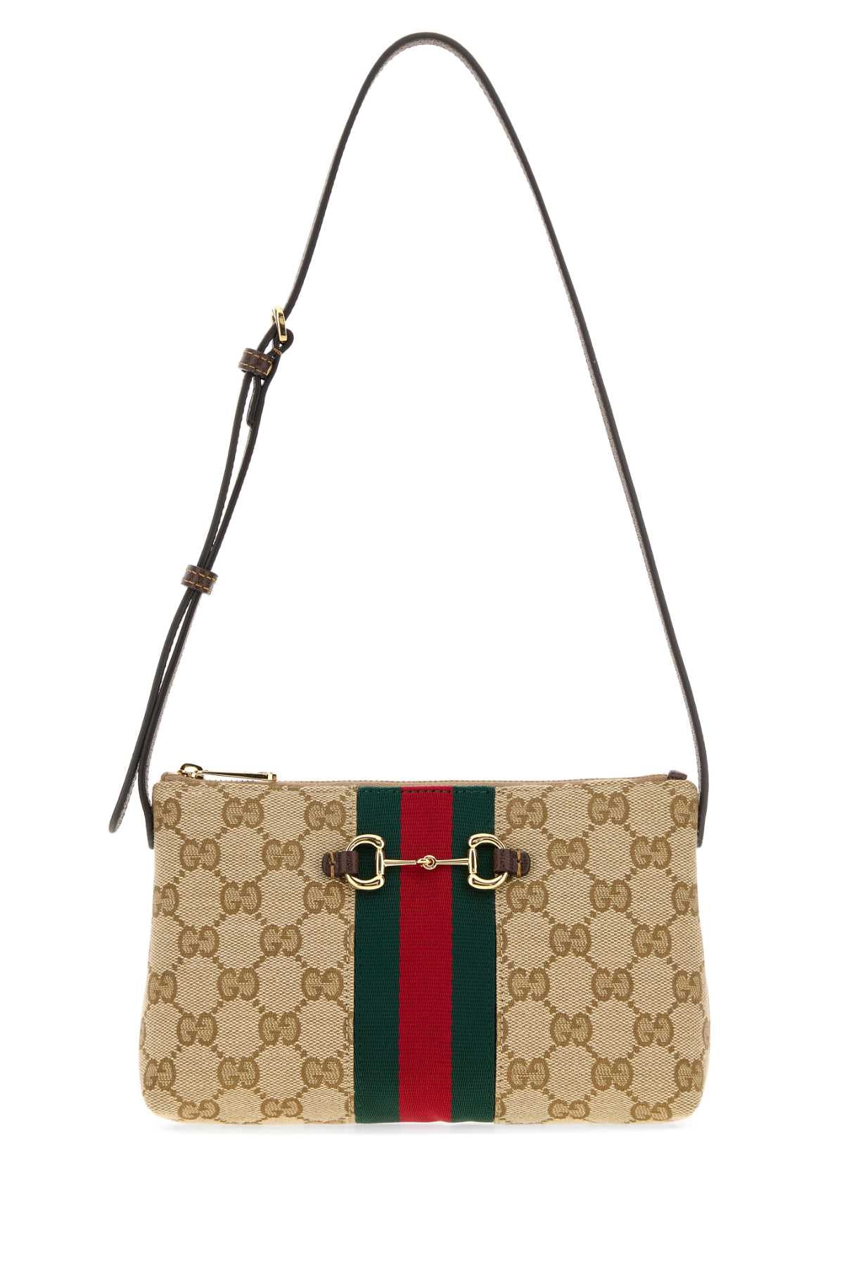Gucci Women Gg Fabric Shoulder Bag GUCCI