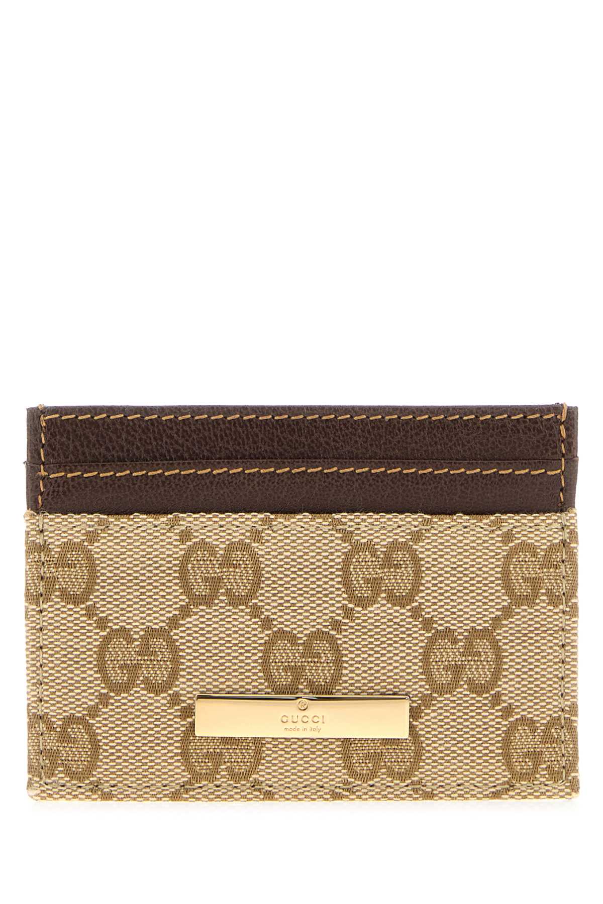 Gucci Women Gg Fabric Card Holder GUCCI