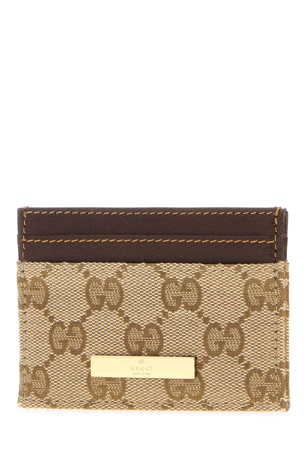 Gucci Women Gg Fabric Card Holder GUCCI